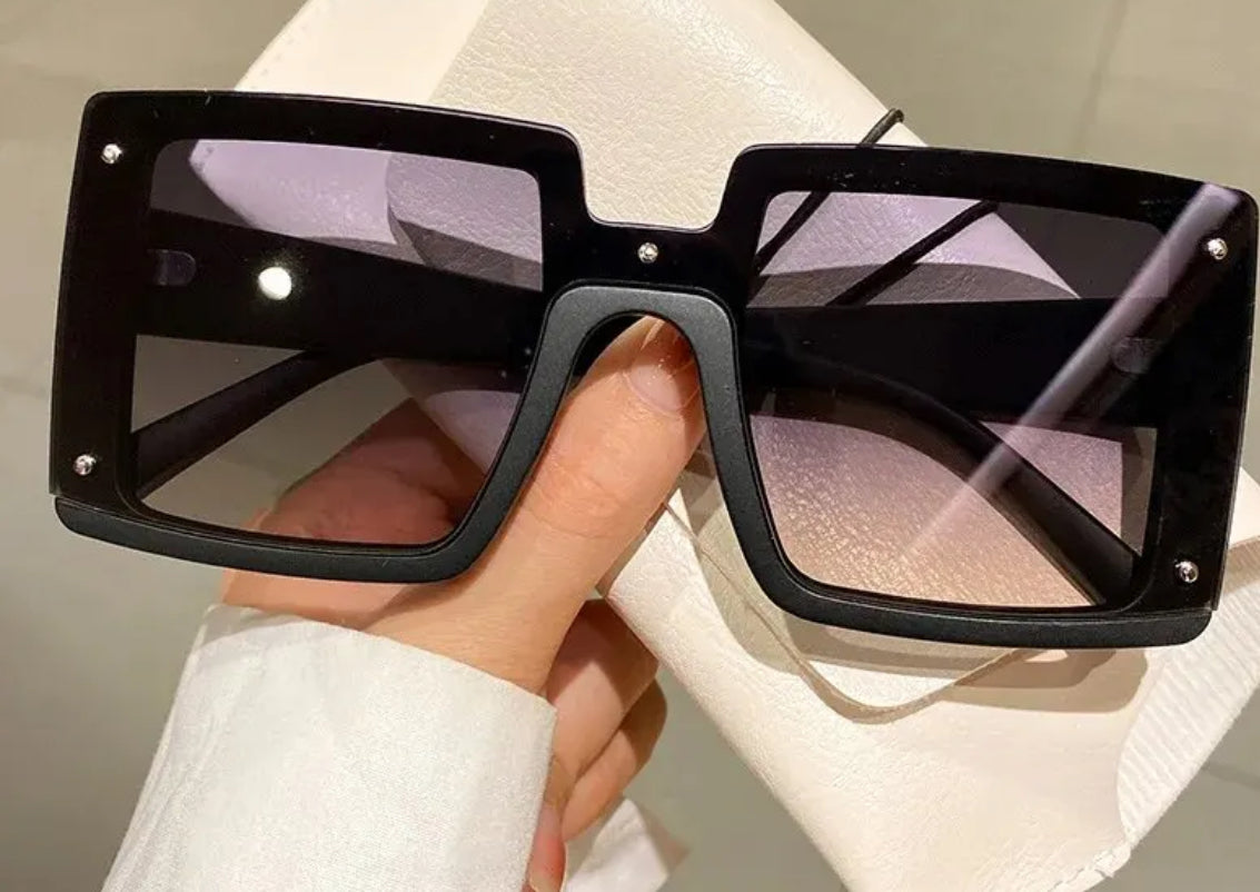 Square frame tinted Colored Sunglasses