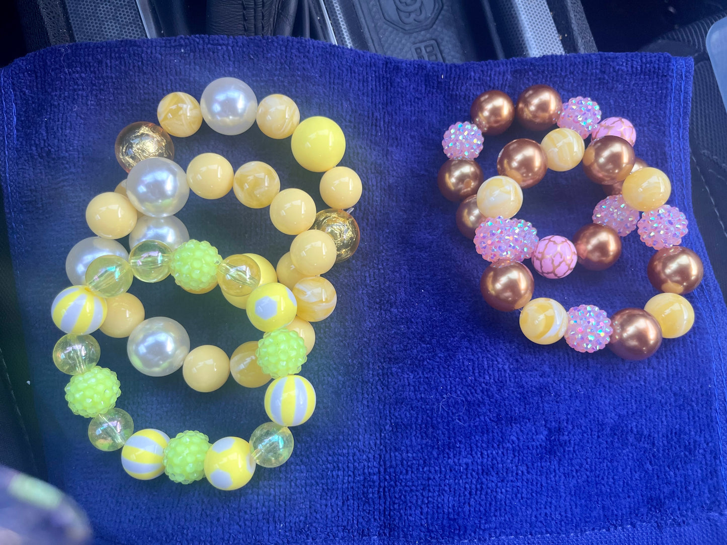 Handmade Big Beaded Bracelets