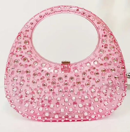 Clear Sequence/Glitter Purse