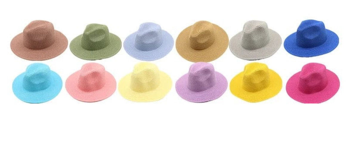 Straw Colored Hats