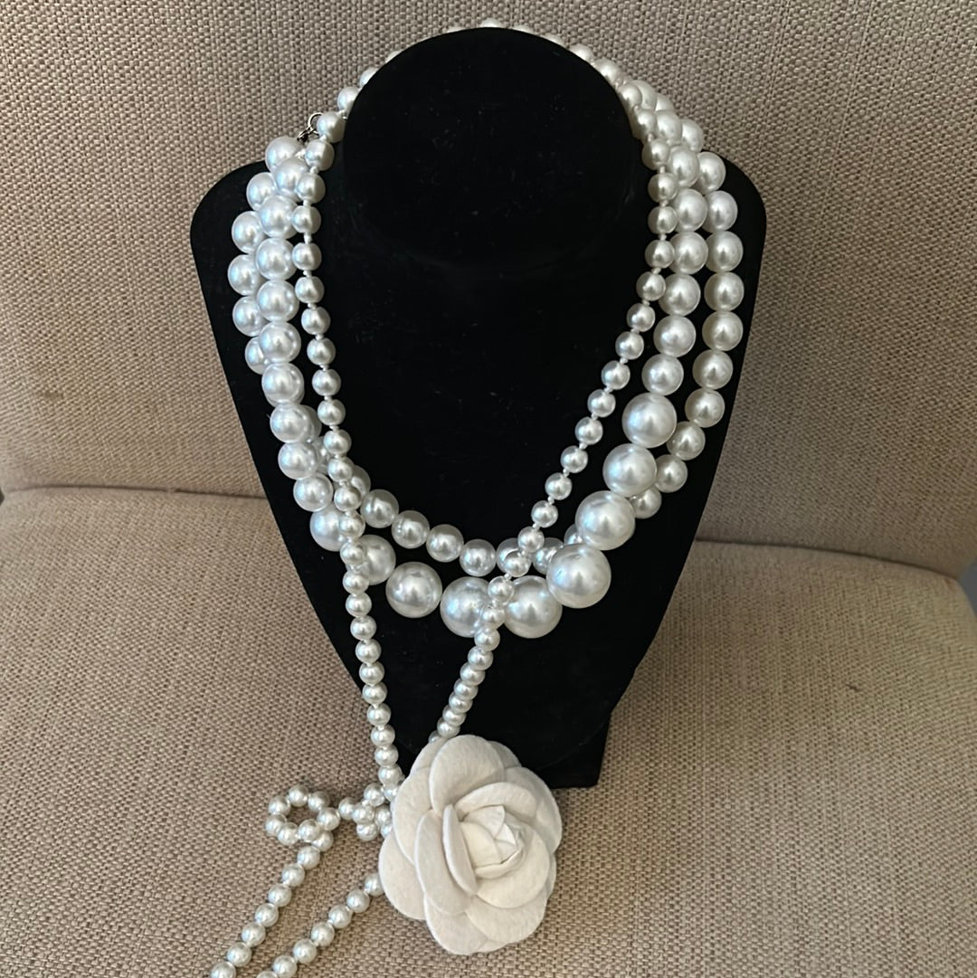 Pearl necklaces