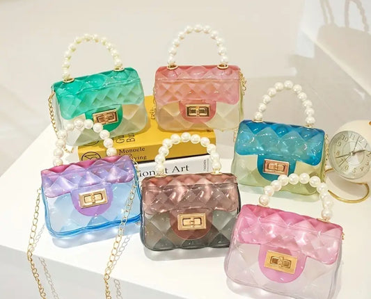 Jelly Two-Tone Purse